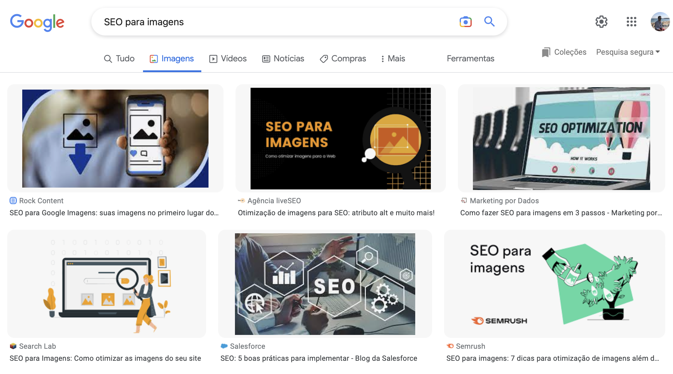 SEO para Imagens